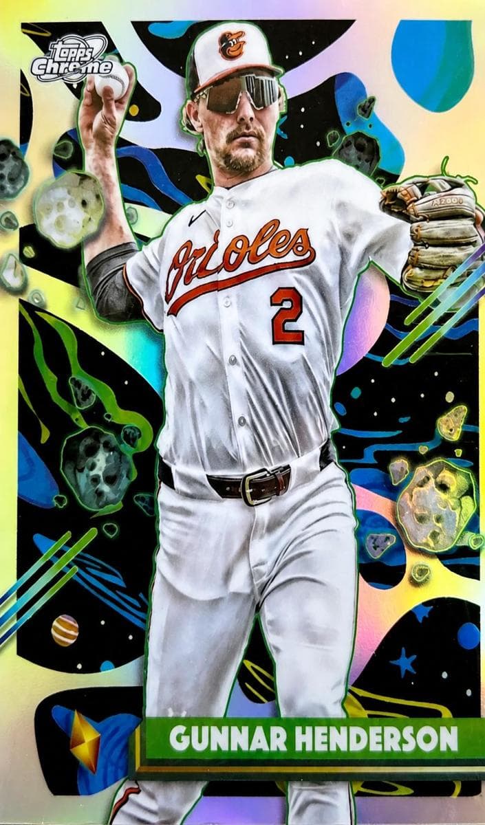 Gunnar Henderson 2025 topps Topps Cosmic Chrome