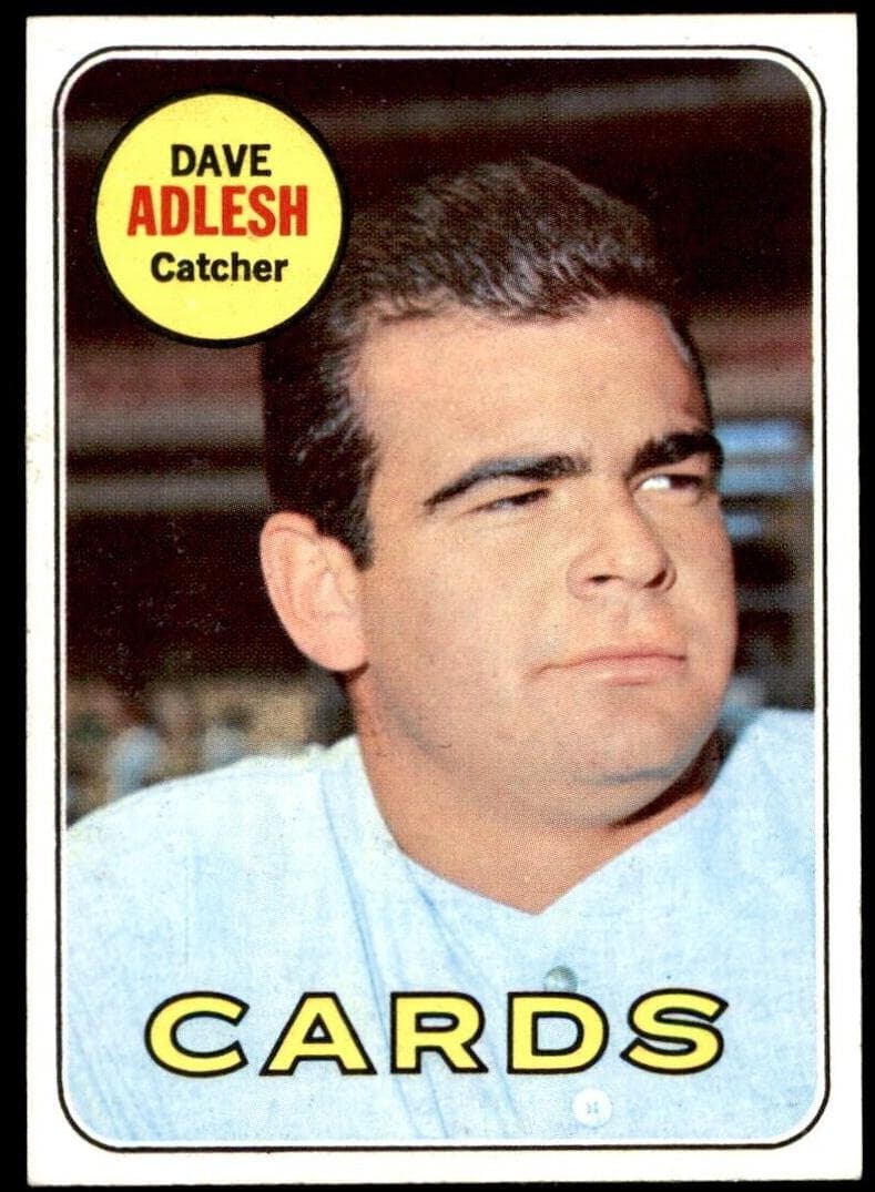 Dave Adlesh 1969 topps Topps
