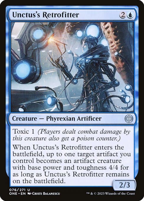 Unctus's Retrofitter 2023 Magic: The Gathering Phyrexia: All Will Be One