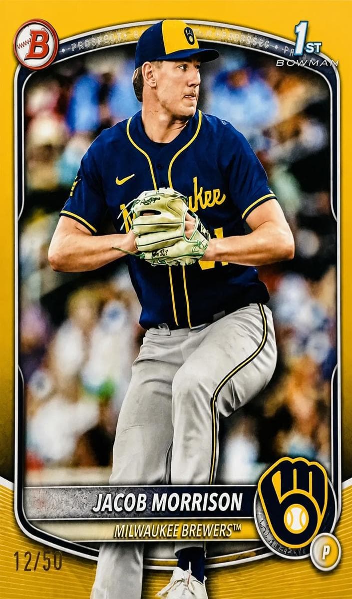 Jacob Morrison 2025 bowman Bowman Draft