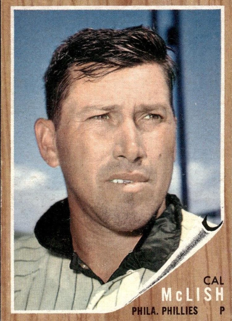 Cal McLish 1962 topps Topps