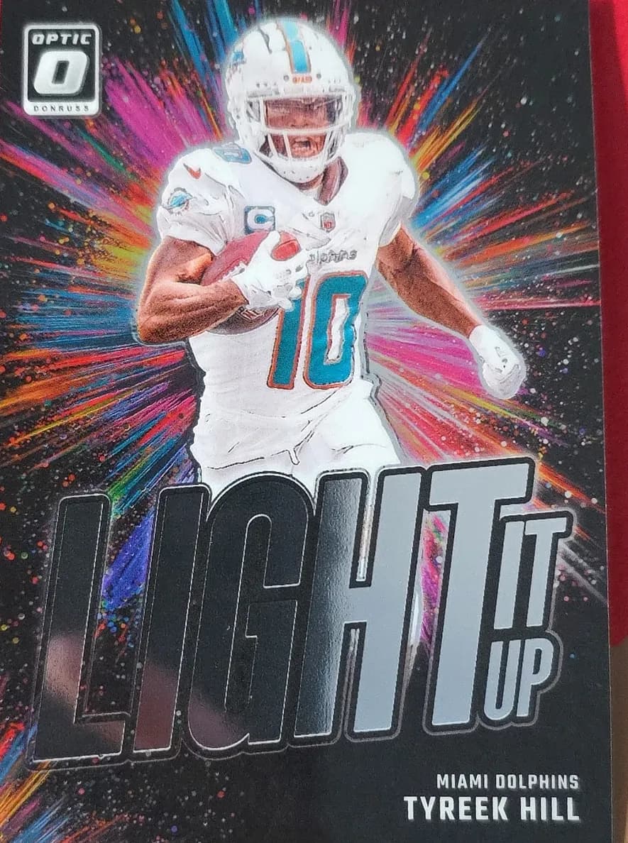 Tyreek Hill 2024 panini Donruss Optic