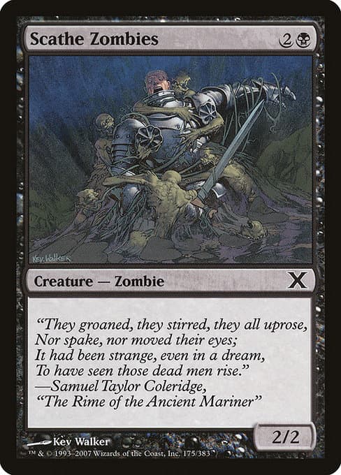 Scathe Zombies 1994 Magic: The Gathering Revised