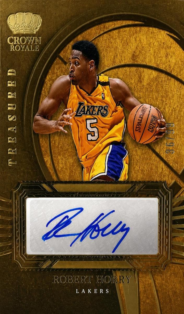 Robert Horry 2023 panini Panini Crown Royale