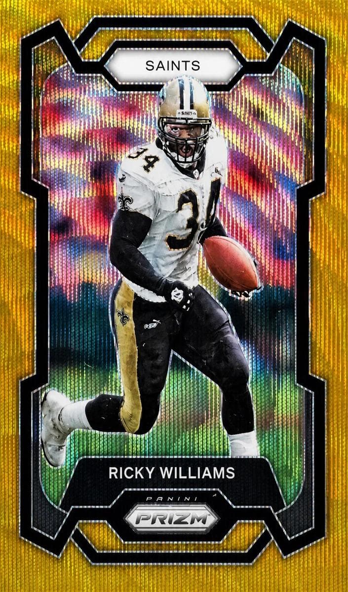 Ricky Williams trading card