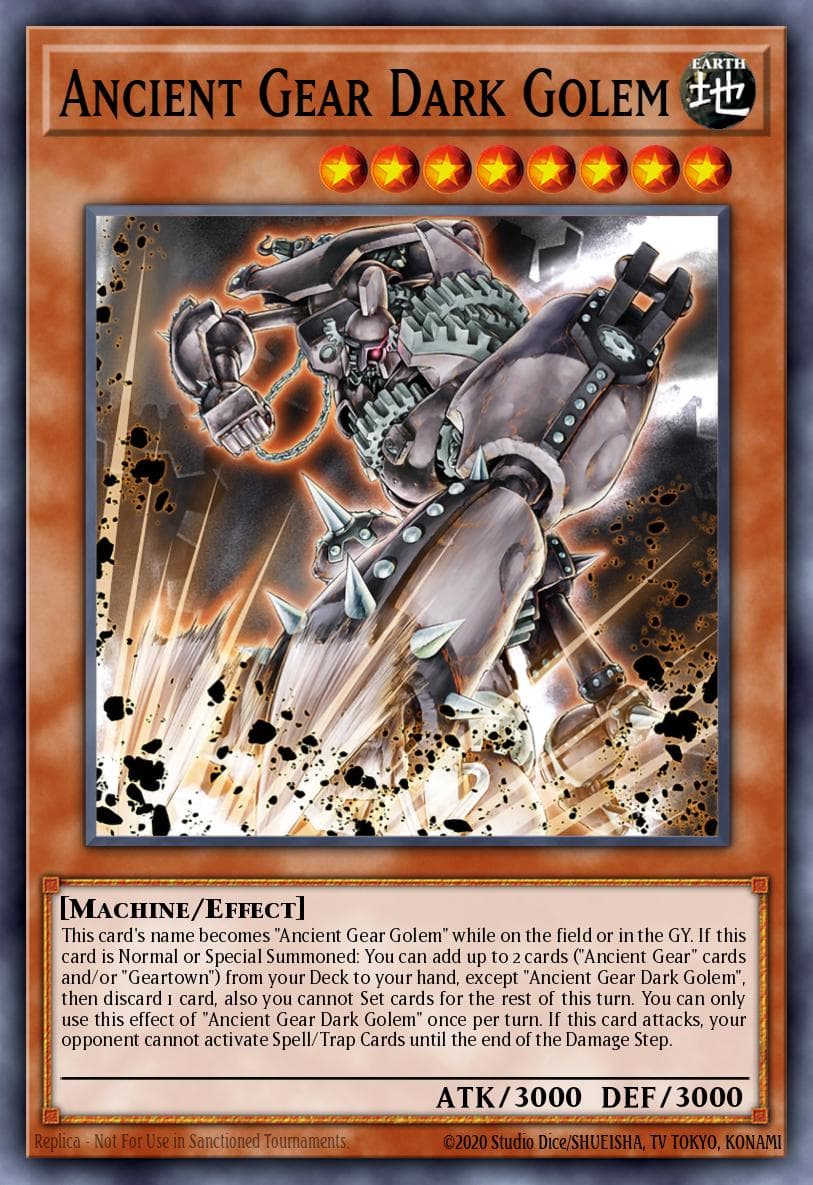 Ancient Gear Dark Golem #MP25-EN003