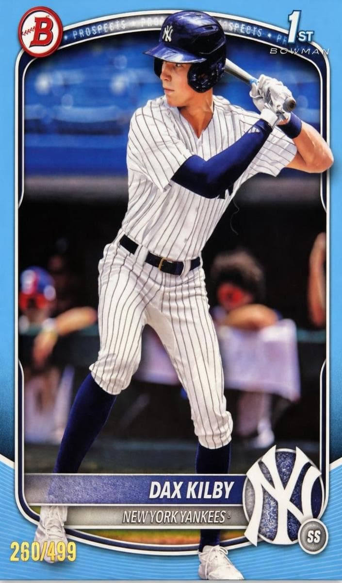Dax Kilby 2025 bowman Draft