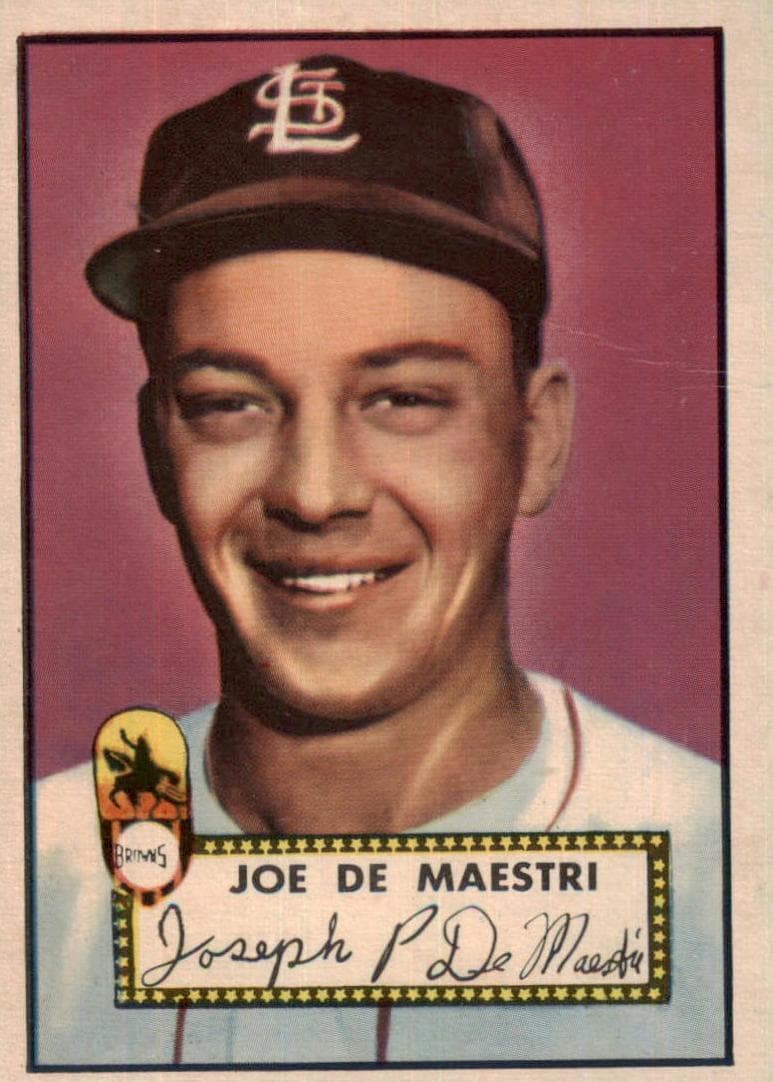 Joe DeMaestri 1952 topps Topps