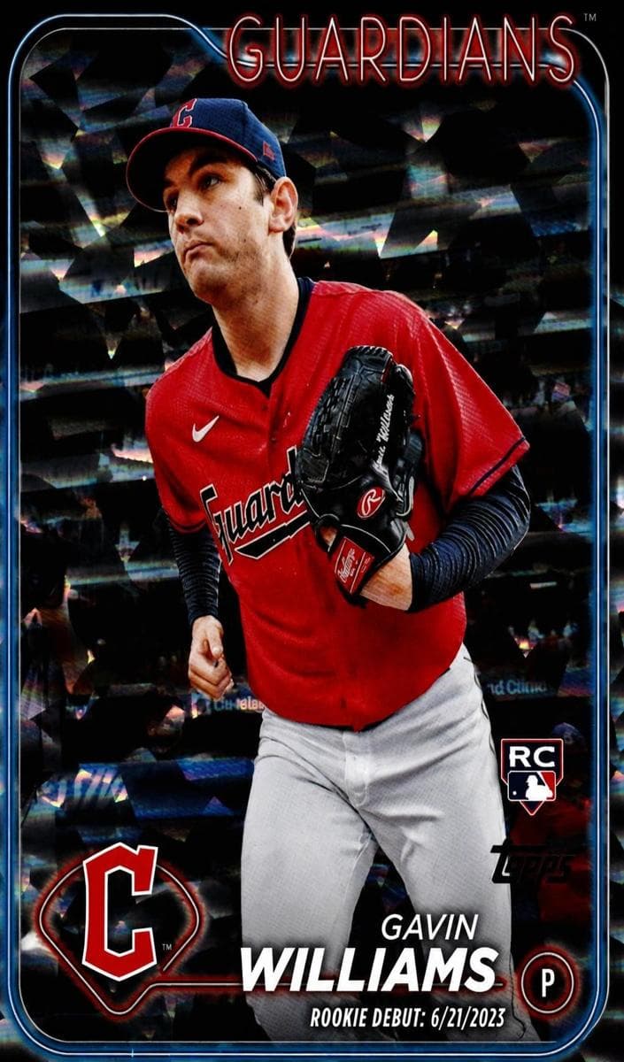 Gavin Williams 2024 topps Topps Update