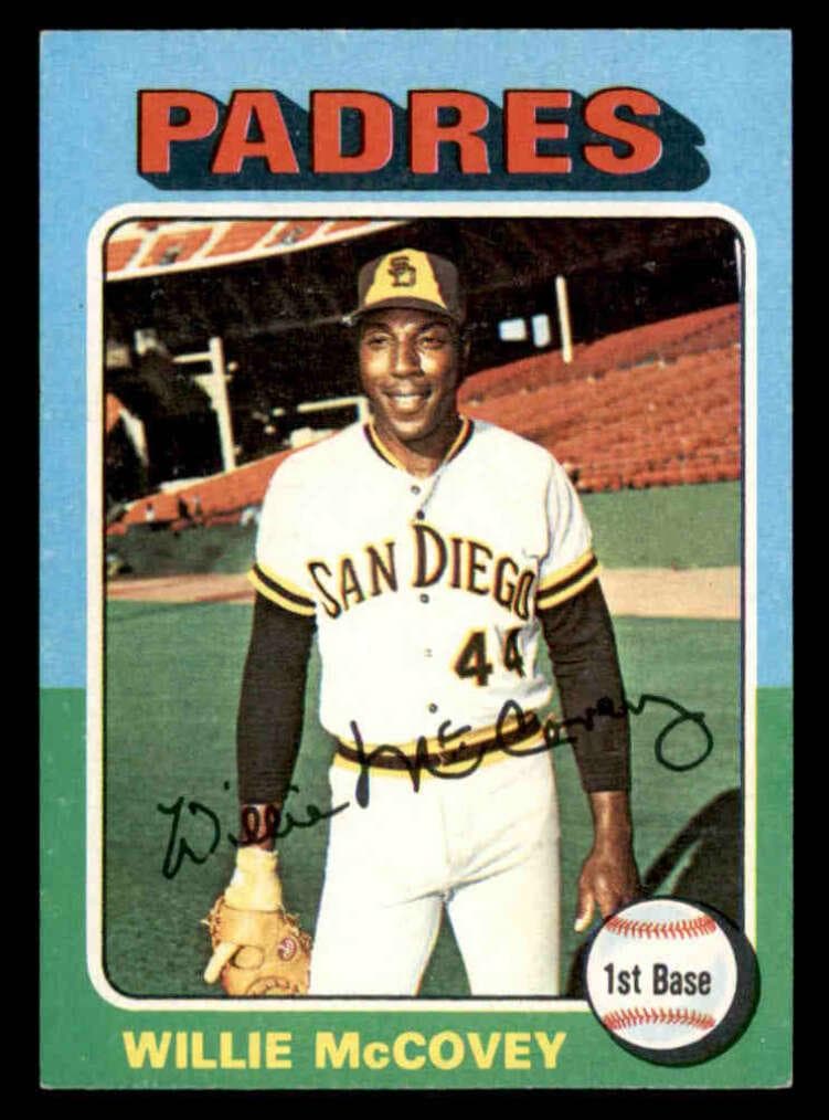 Willie McCovey 1975 topps Topps Mini