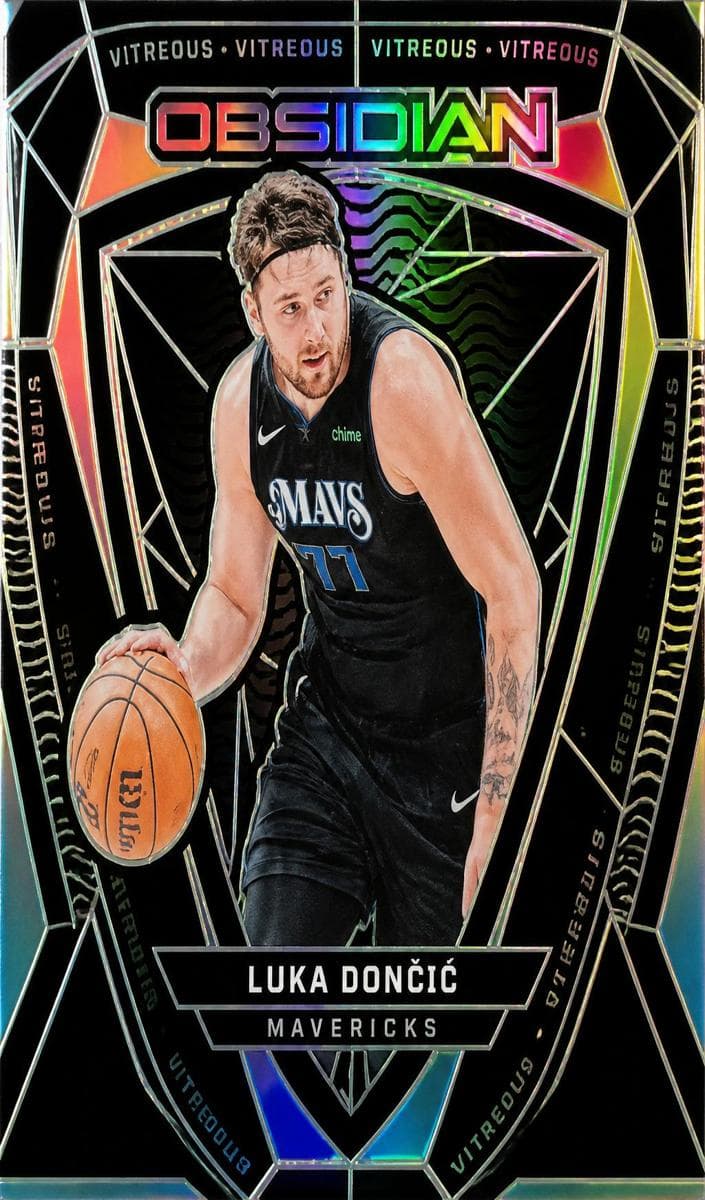 Luka Doncic 2023 panini Panini Obsidian