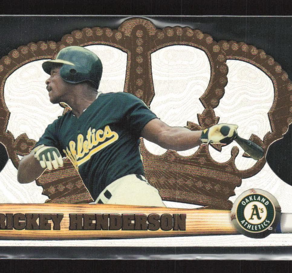 Rickey Henderson 1998 unknown Pacific Crown Royale