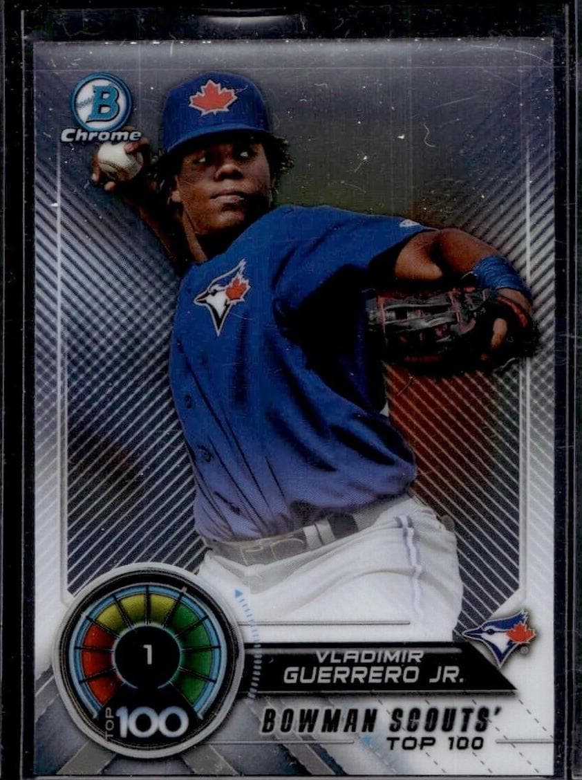 Vladimir Guerrero Jr. 2018 bowman