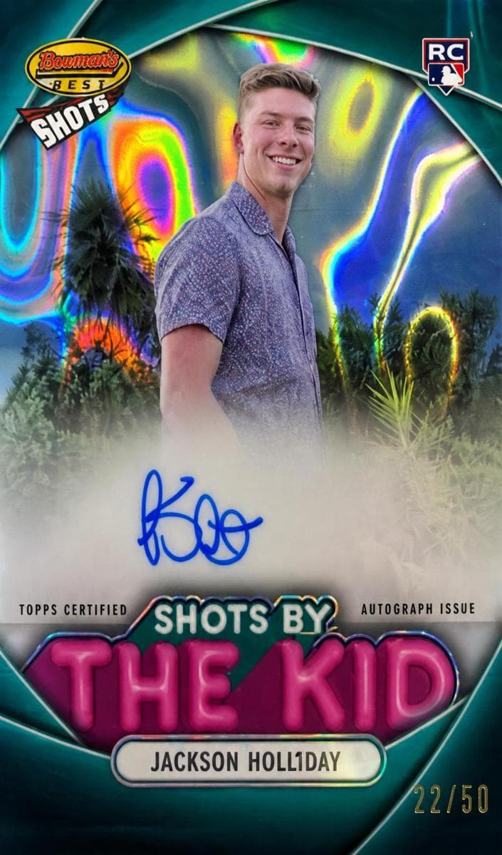 Kyle Harrison 2024 bowman Bowman's Best