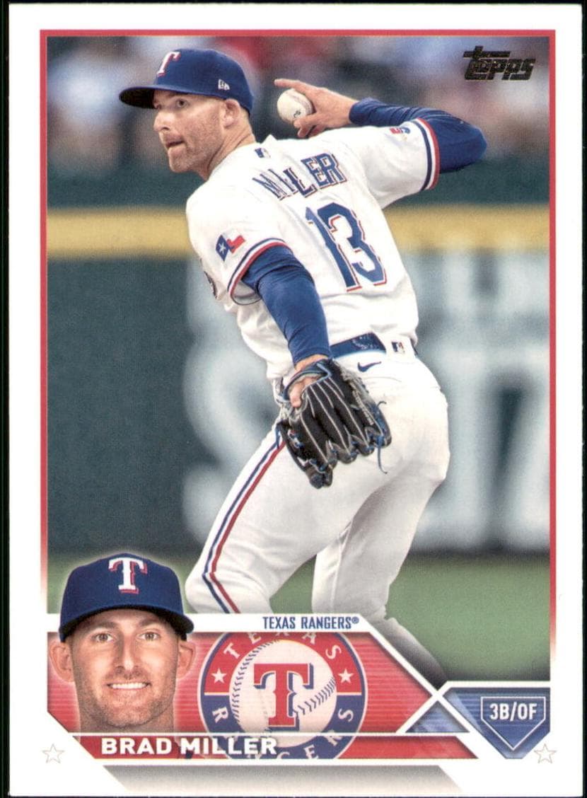 Brad Miller trading card