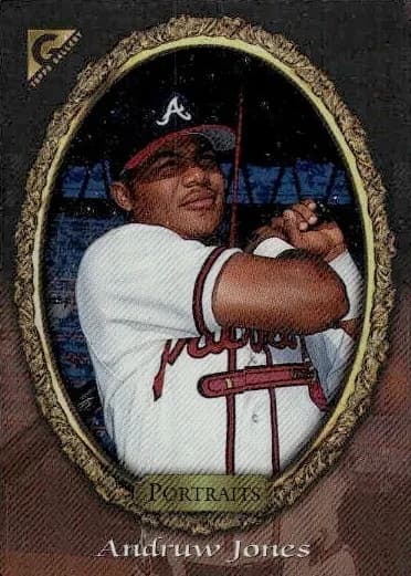 Andruw Jones 1998 topps Topps Gallery