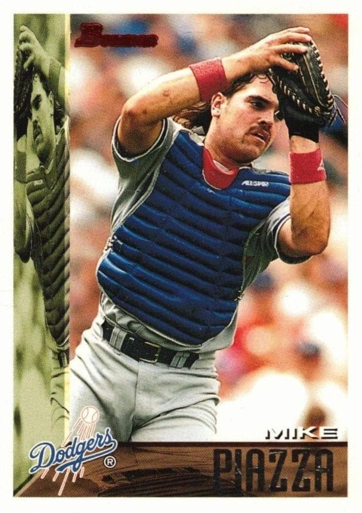 Mike Piazza 1995 bowman Bowman
