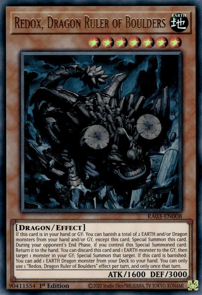 Redox, Dragon Ruler of Boulders #ra03-en008