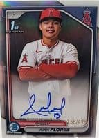 Juan Flores trading card