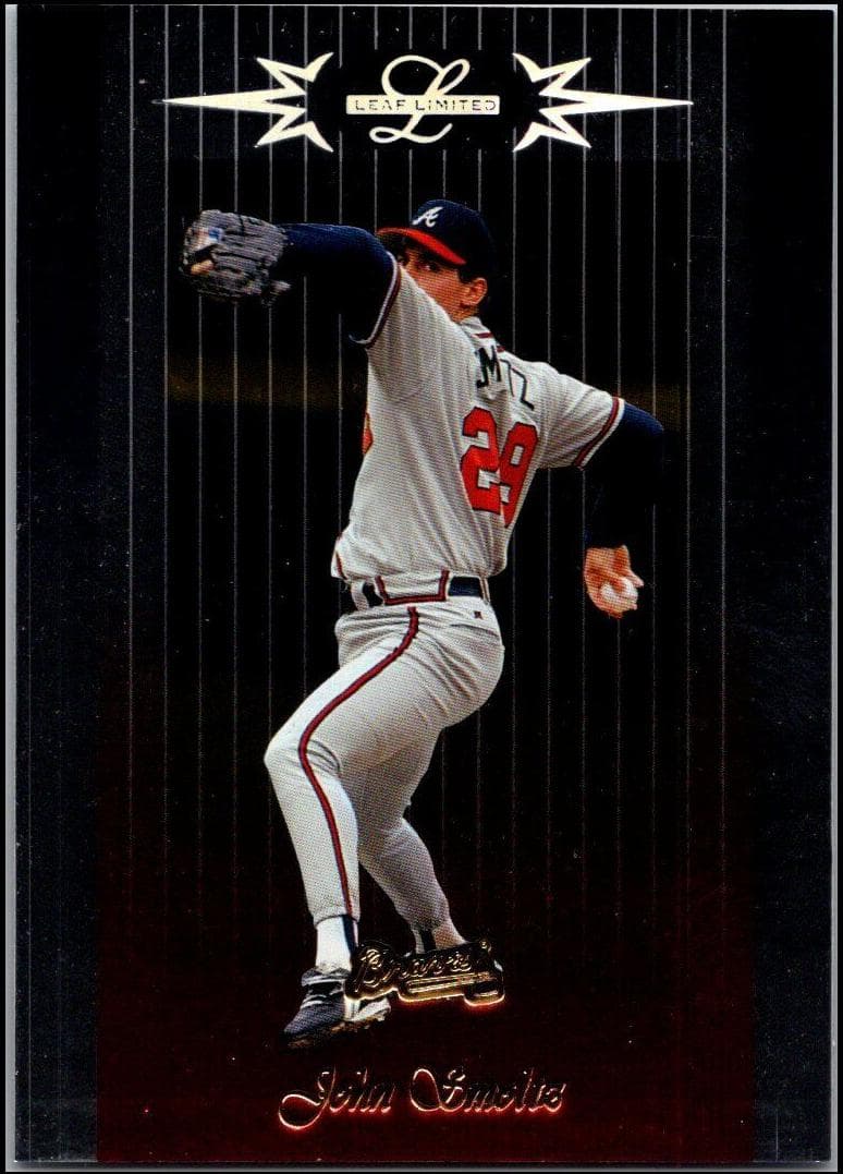John Smoltz 1996 leaf Leaf Limited