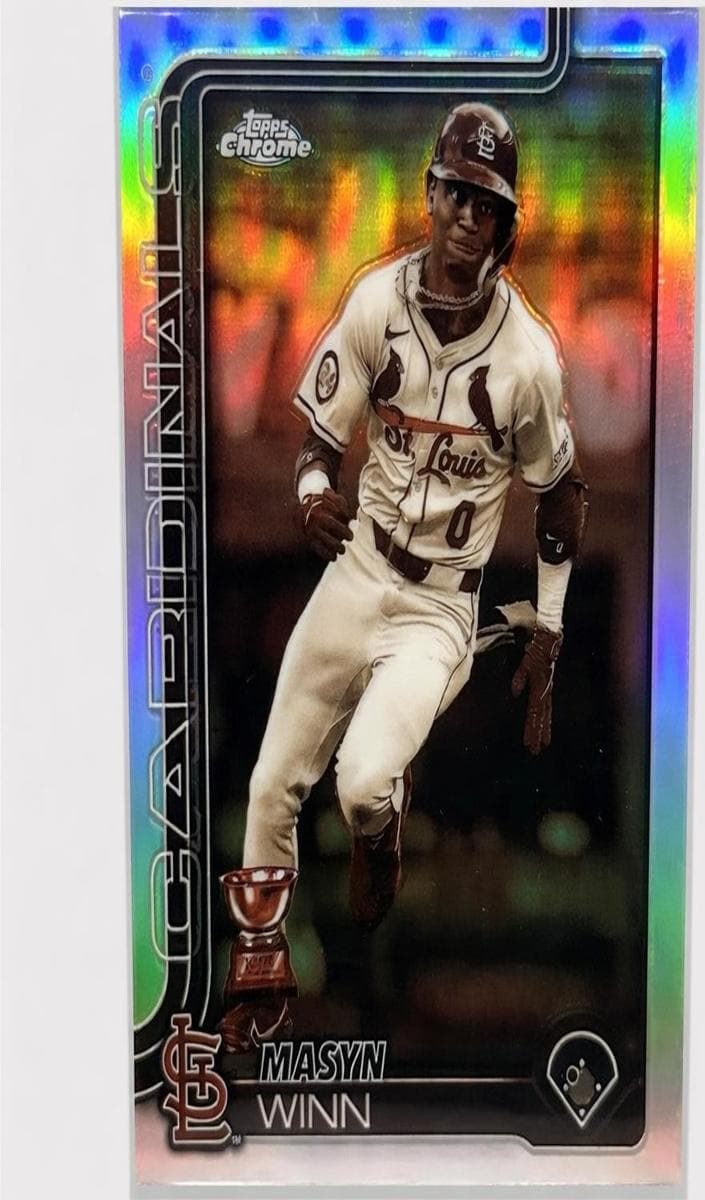 Masyn Winn 2025 topps Chrome