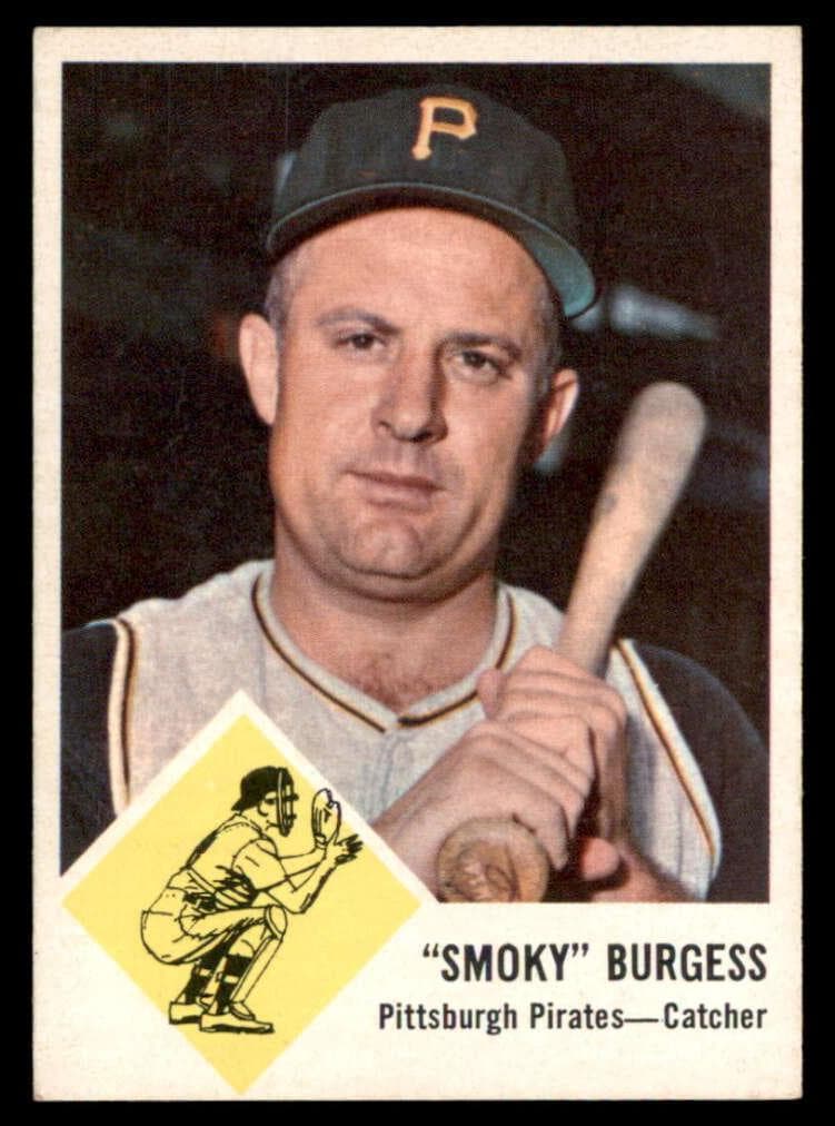 "Smoky" Burgess 1963 fleer Fleer