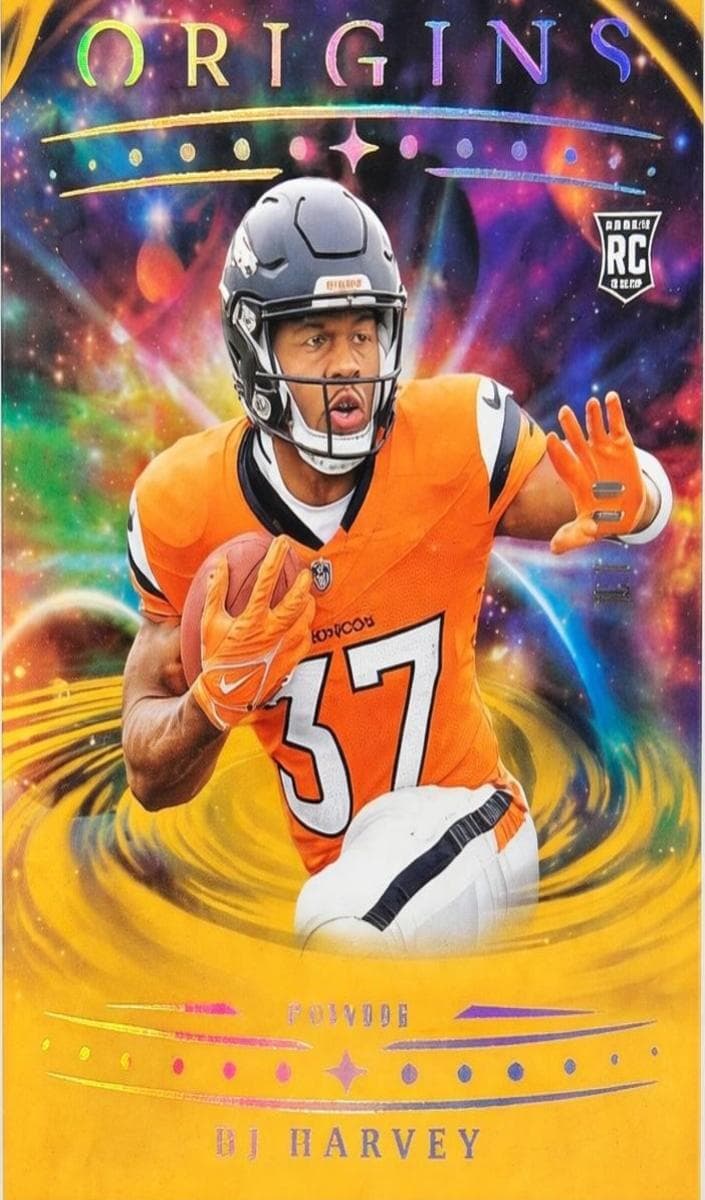 RJ Harvey 2025 panini