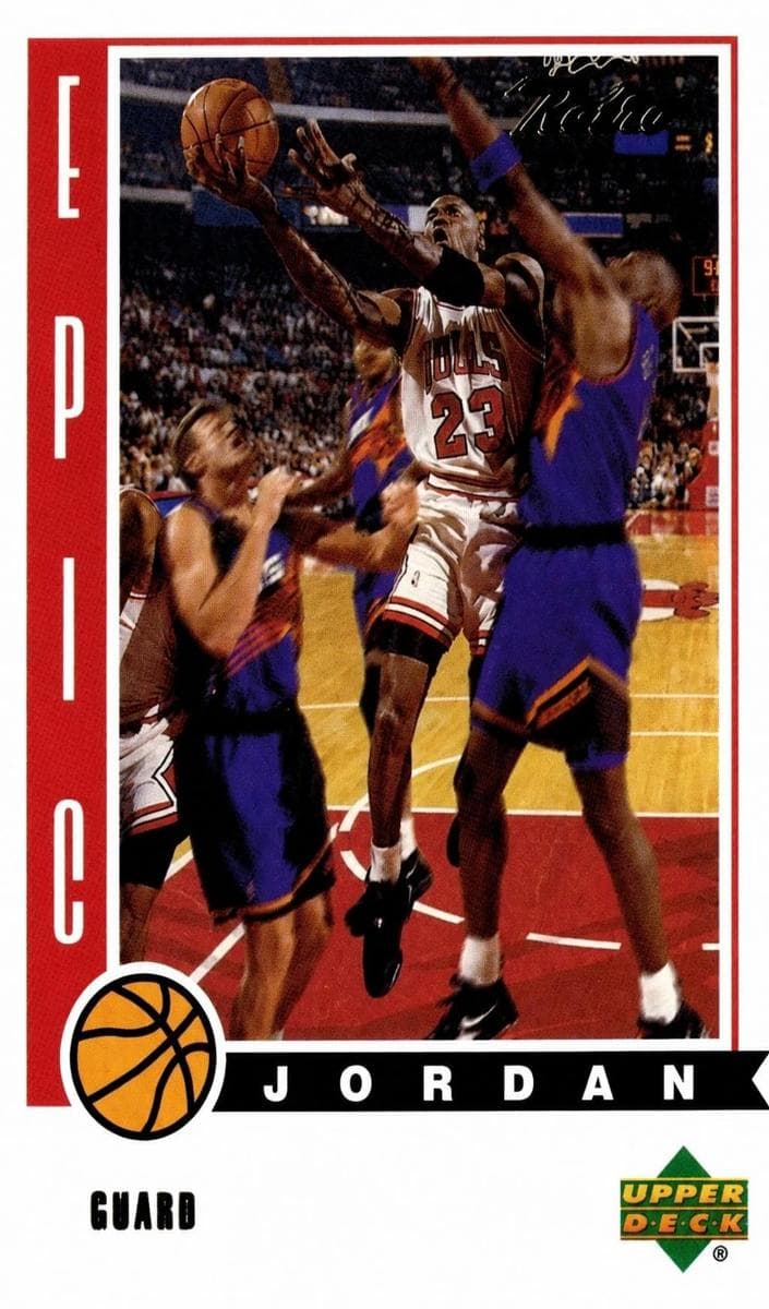 Michael Jordan 1999 upper-deck Retro