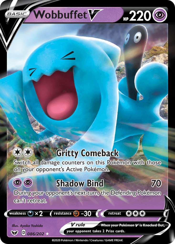 Wobbuffet V 2019 Pokemon Japanese Sword