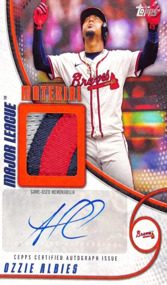 Ozzie Albies 2025 topps Topps