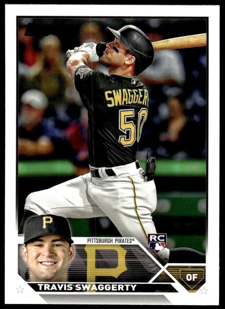 Travis Swaggerty trading card