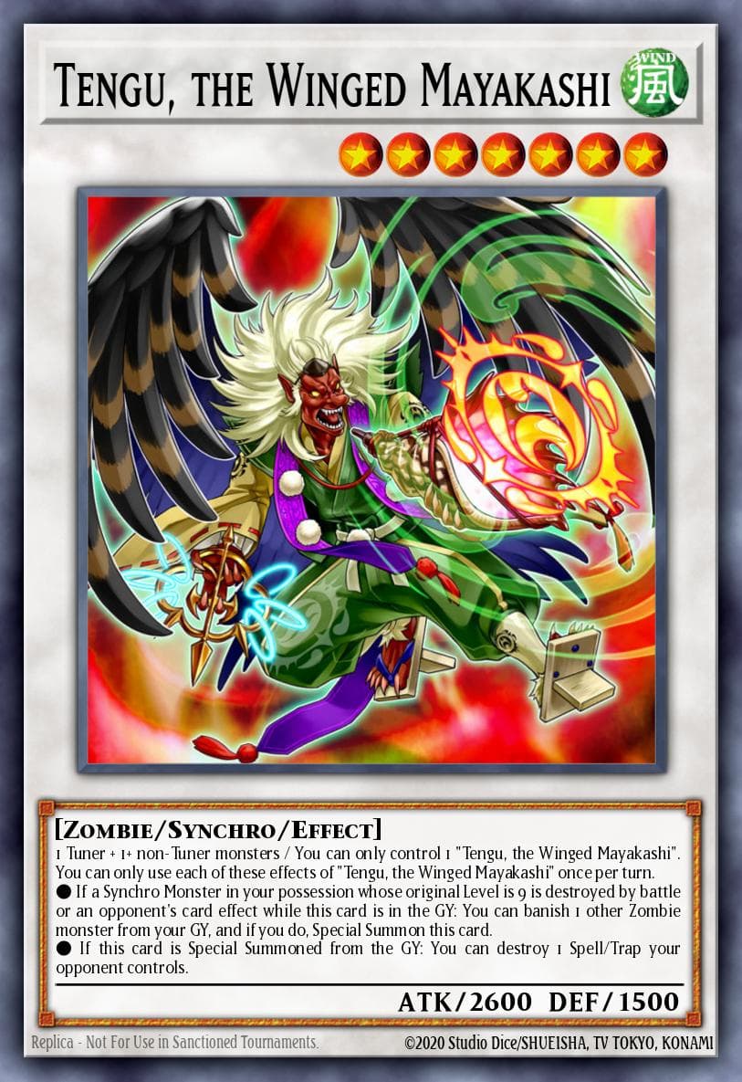 Tengu, the Winged Mayakashi #HISU-EN034