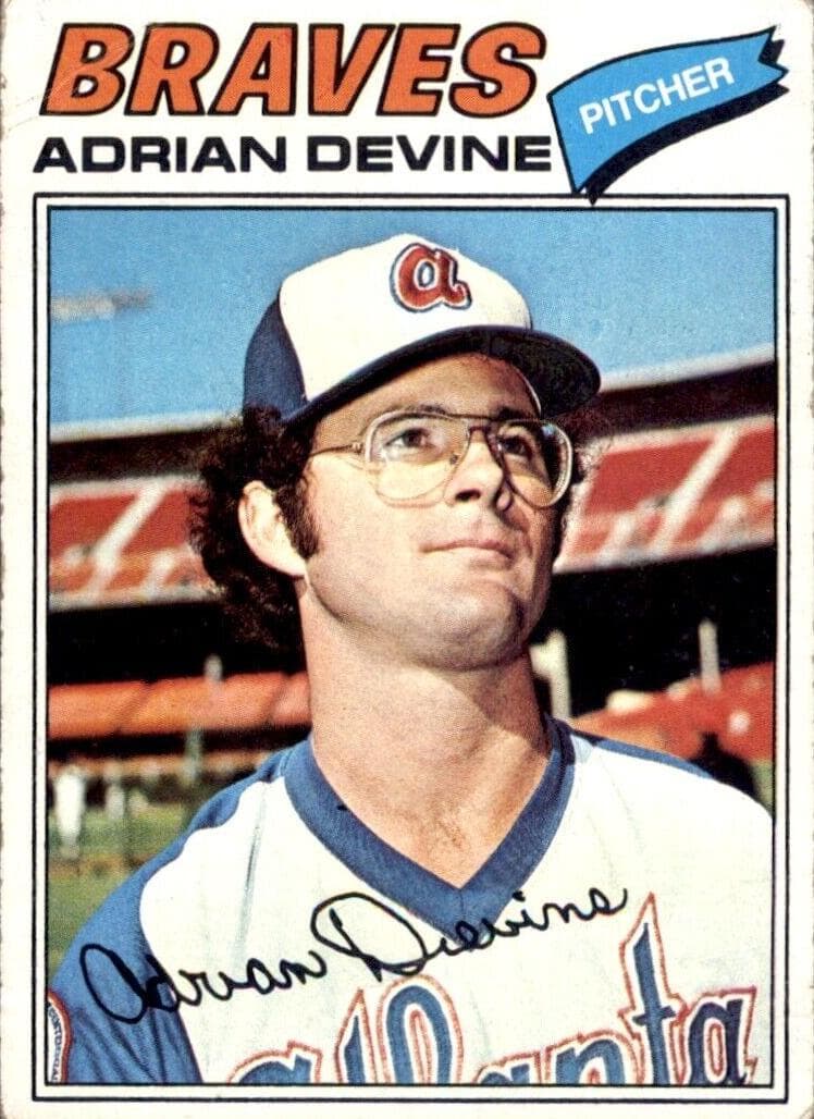 Adrian Devine 1977 topps Topps