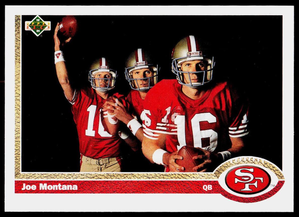 Joe Montana 1991 upper-deck