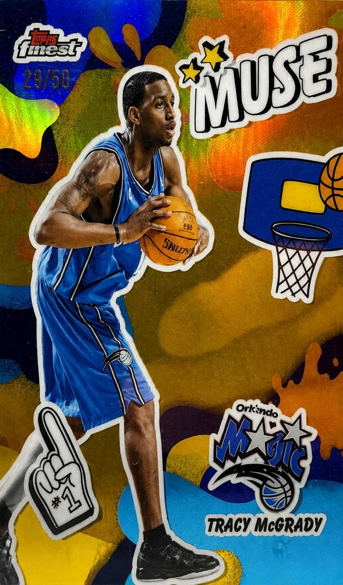 Tracy McGrady 2025 topps Topps Finest