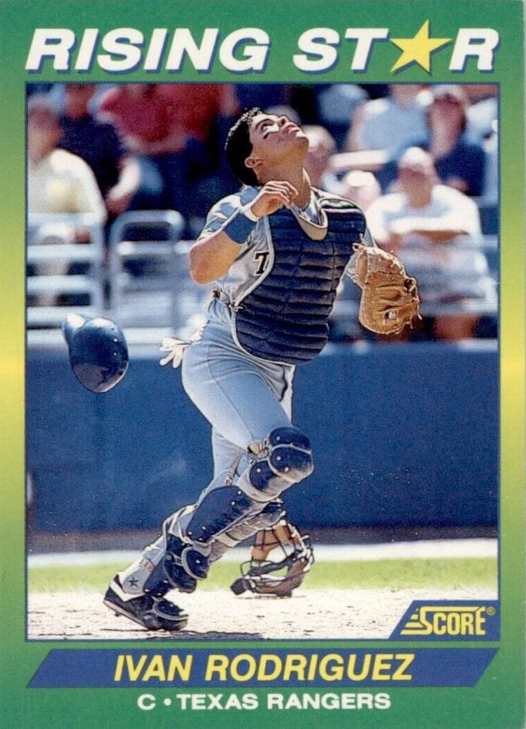 Ivan Rodriguez 1992 panini