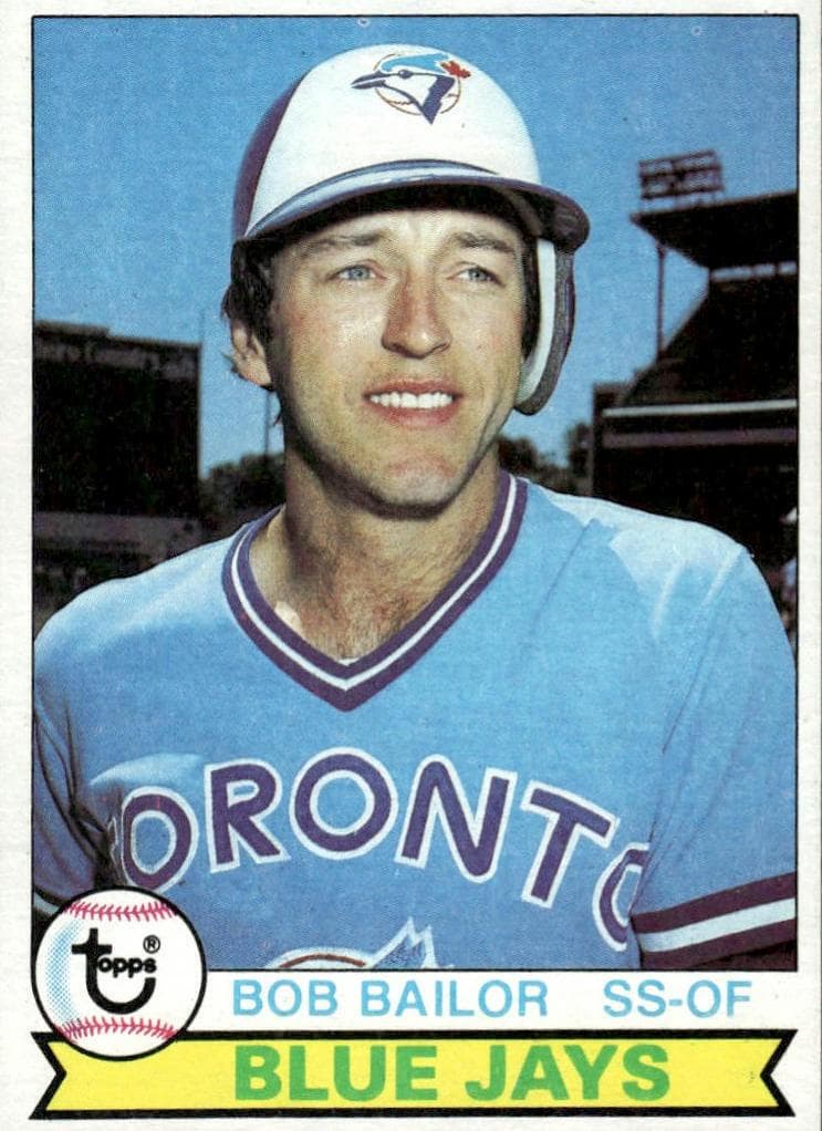 Bob Bailor 1979 topps Topps