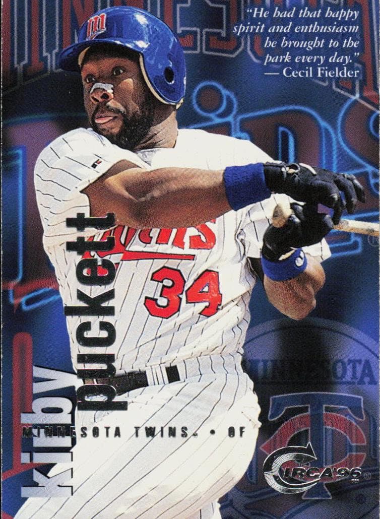 Kirby Puckett 1996 unknown Circa