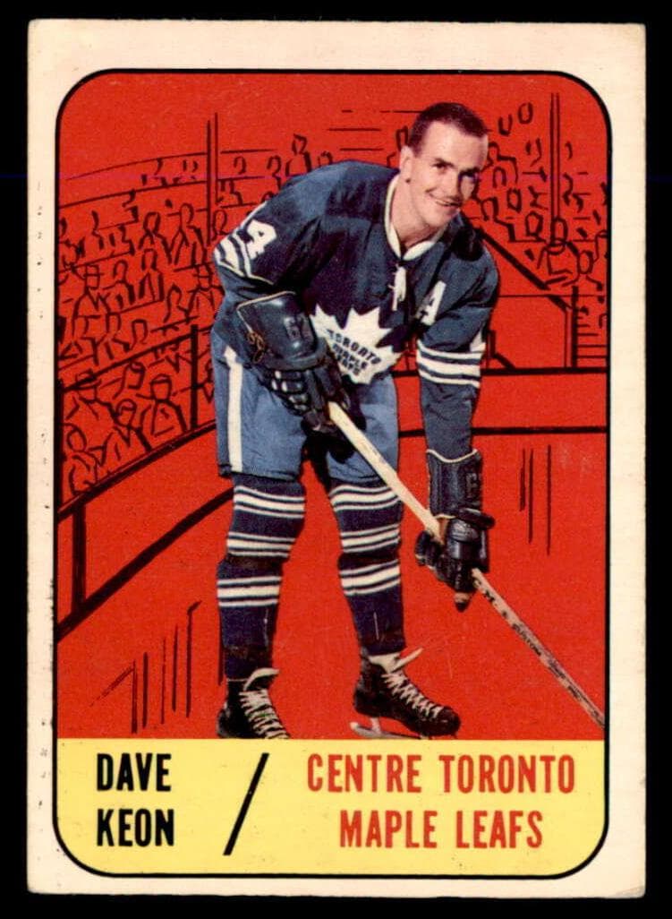 Dave Keon 1967 topps Topps