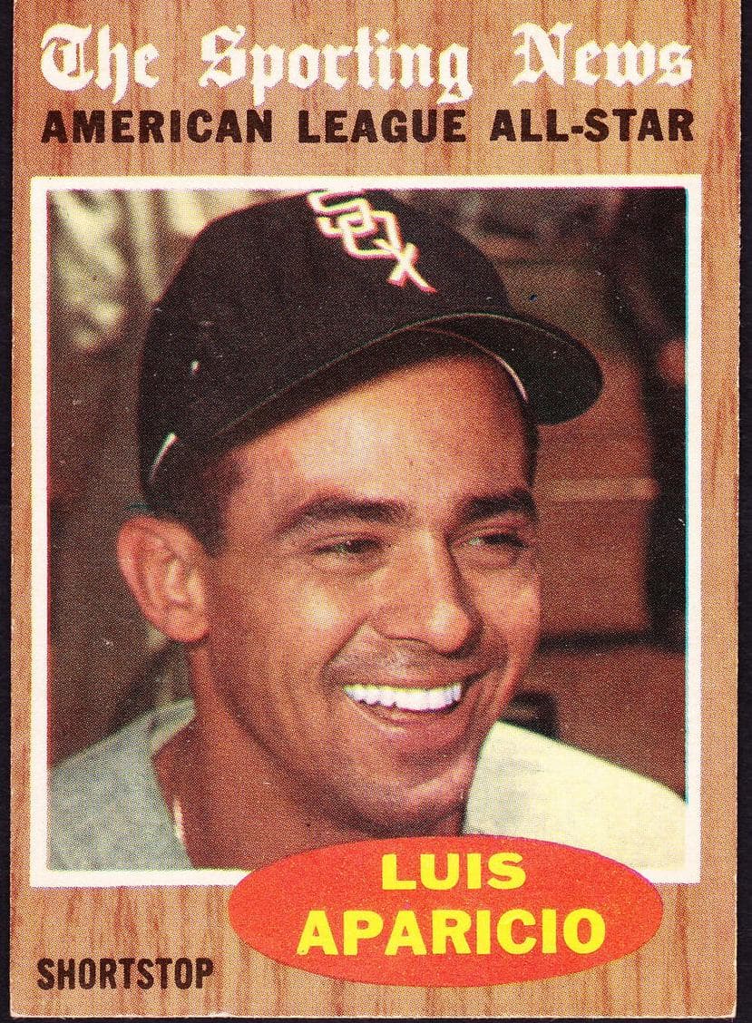 Luis Aparicio 1962 topps Topps