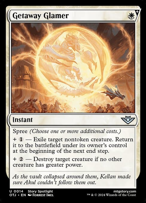 Getaway Glamer 2024 Magic: The Gathering Outlaws of Thunder Junction