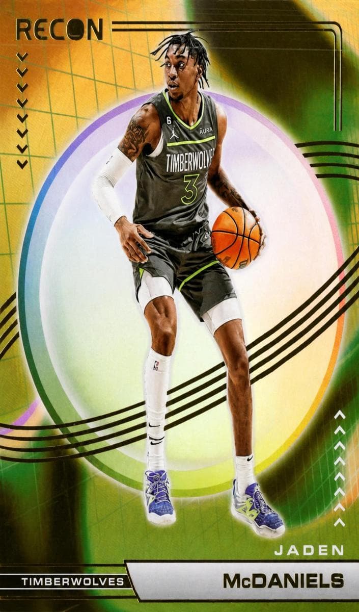 Jaden McDaniels 2022 panini Panini Recon