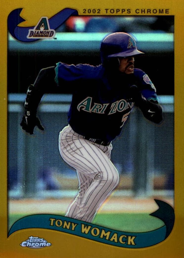 Tony Womack 2002 topps Topps Chrome