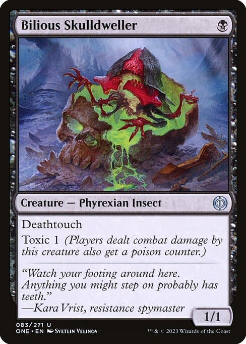 Bilious Skulldweller 2023 Magic: The Gathering Phyrexia: All Will Be One