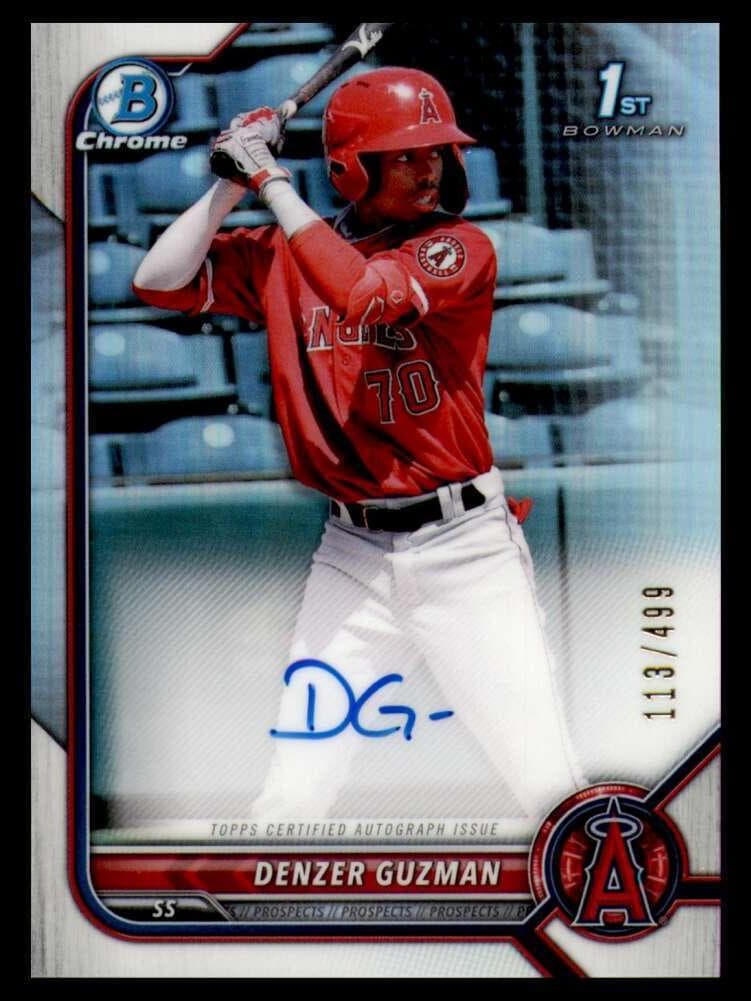 Luis Robert 2022 bowman Bowman Chrome