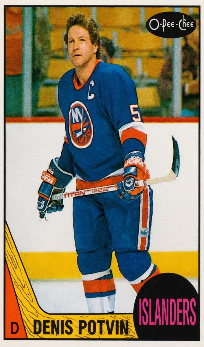 Denis Potvin 1987 topps