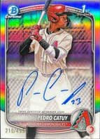 Pedro Catuy trading card
