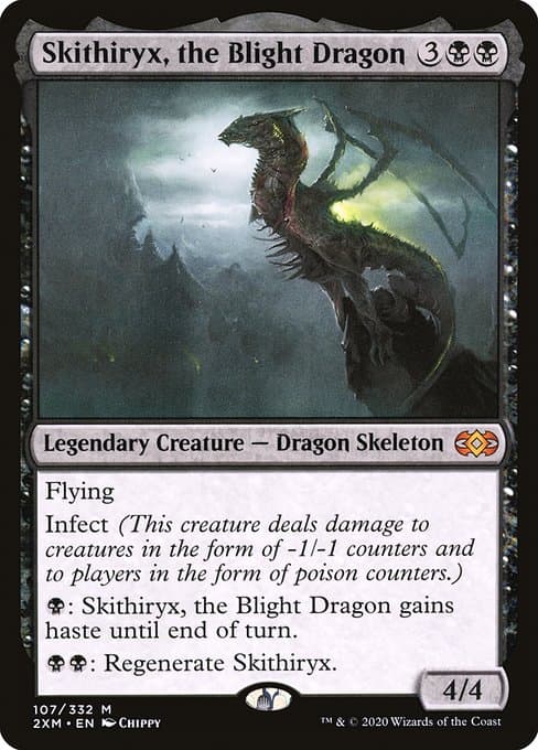 Skithiryx, the Blight Dragon 2023 Magic: The Gathering Multiverse Legends