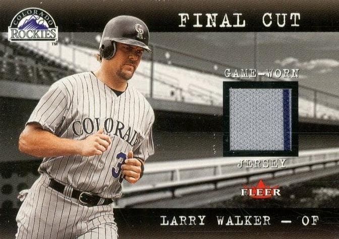 Cal Ripken Jr. 2001 fleer Genuine Final Cut