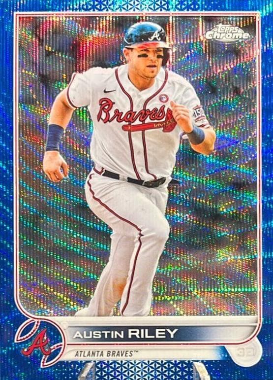 Austin Riley 2022 topps Topps Chrome